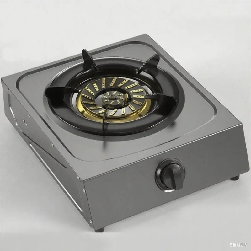 Kitchen Single Gas Cooker Household Stainless Steel Gas Stove Cooktop Energy-saving Encimera Gas
Kitchen Single Gas Cooker Household Stainless Steel Gas Stove Cooktop Energy-saving Encimera Gas