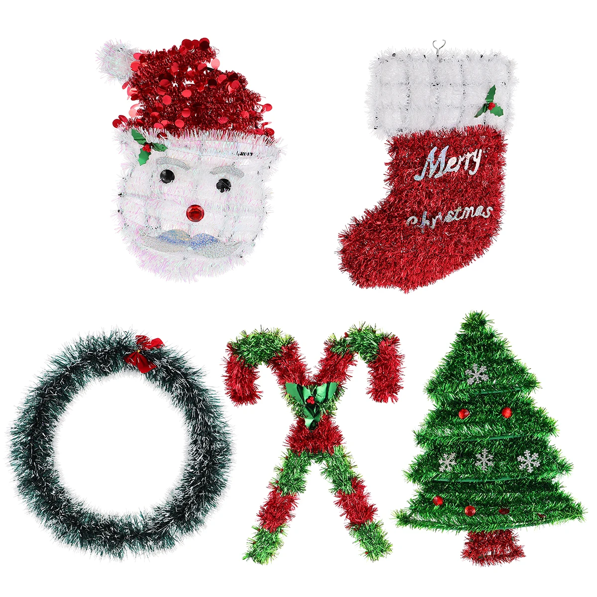 Alasum 5pcs Christmas Tree Ornaments Door Hanger Wreath Candy Cane Pendant Latte Art Winter House Decor
Alasum 5pcs Christmas Tree Ornaments Door Hanger Wreath Candy Cane Pendant Latte Art Winter House Decor