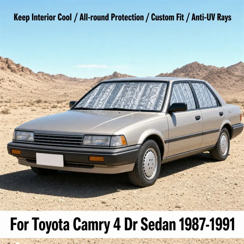For Toyota Camry 4 Dr Sedan 1987-1991 Full Set Car Window Sunshades UV Block Privacy Heat Insulated Foldable Car Curtain
For Toyota Camry 4 Dr Sedan 1987-1991 Full Set Car Window Sunshades UV Block Privacy Heat Insulated Foldable Car Curtain