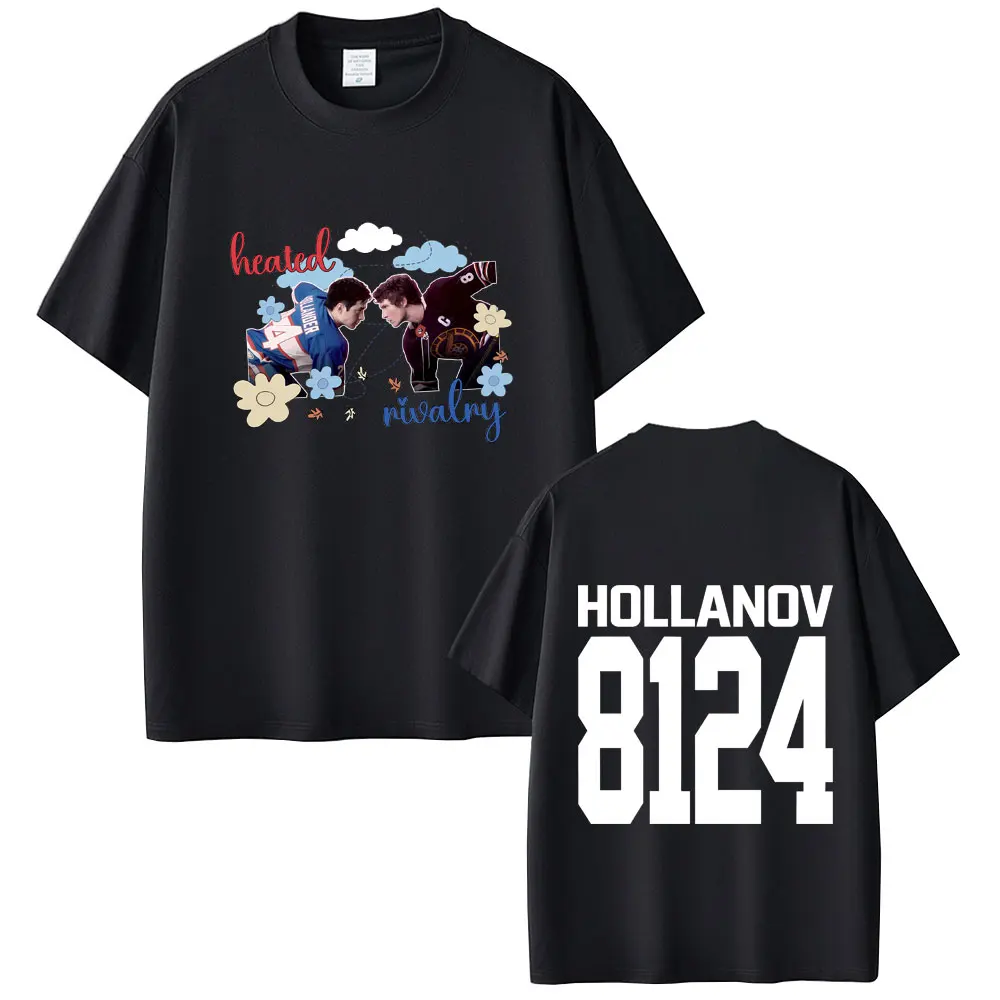 Heated Rivalry Shane Hollander Ilya Rozanov Hollanov 2481 Graphic T-shirt Men Women Oversized Streetwear Male Soft Cotton Tees
Heated Rivalry Shane Hollander Ilya Rozanov Hollanov 2481 Graphic T-shirt Men Women Oversized Streetwear Male Soft Cotton Tees