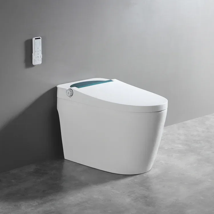 Fashion Design Intelligent Automatic Flush Bathroom Multiple Colors Availableelectric Smart Toilet Bidet
Fashion Design Intelligent Automatic Flush Bathroom Multiple Colors Availableelectric Smart Toilet Bidet