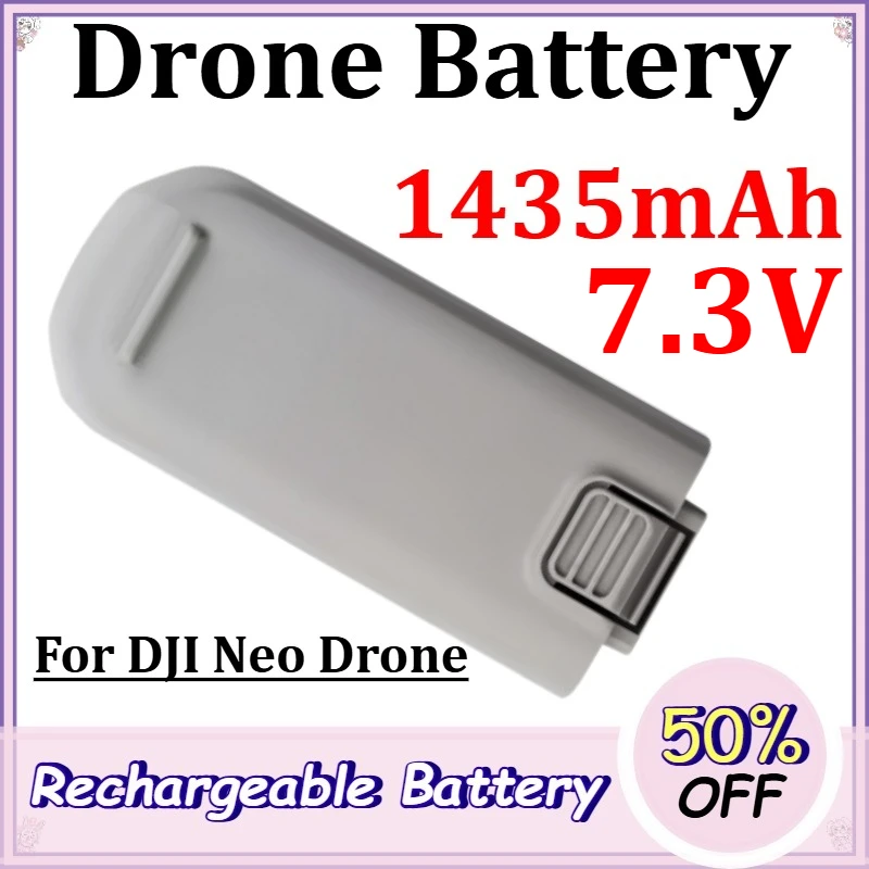 7.3V 1435mAh Drone Battery for DJI Neo Drone Flight Battery Deputy Factory Manager Long-Life Zero-Cycle Lithium Battery
7.3V 1435mAh Drone Battery for DJI Neo Drone Flight Battery Deputy Factory Manager Long-Life Zero-Cycle Lithium Battery