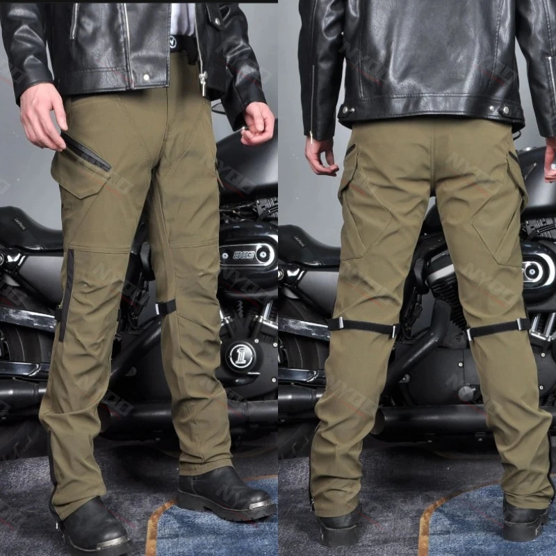 Мужские мотоциклетные брюки, водонепроницаемые, ветрозащитные, всесезонные, двухслойные, дышащие, с высокой талией, мото-штаны с защитой от падений
Мужские мотоциклетные брюки, водонепроницаемые, ветрозащитные, всесезонные, двухслойные, дышащие, с высокой талией, мото-штаны с защитой от падений