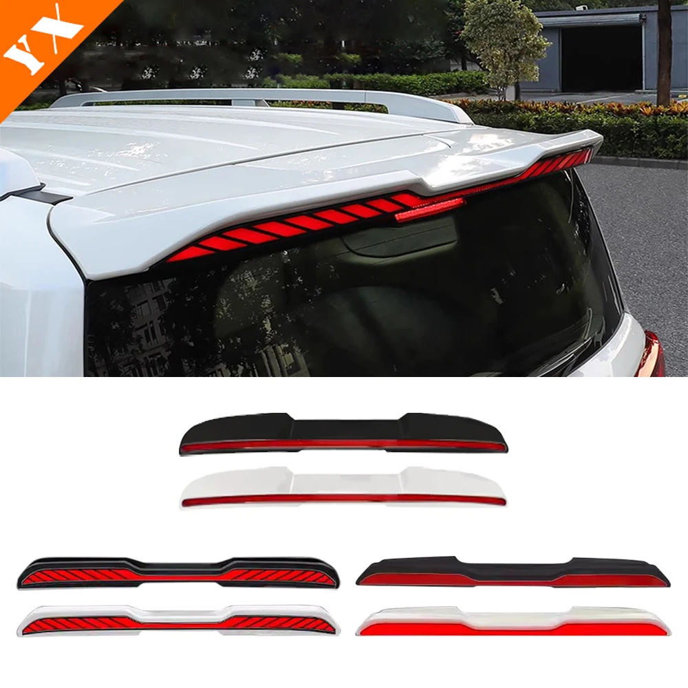 Аксессуары для Land Cruiser LC 300 2025 2026, светодиодные автомобильные спортивные хвостовые крылья с фиксированным ветром, снижает сопротивление воздуха, фиксированное крыло на крыше
Аксессуары для Land Cruiser LC 300 2025 2026, светодиодные автомобильные спортивные хвостовые крылья с фиксированным ветром, снижает сопротивление воздуха, фиксированное крыло на крыше