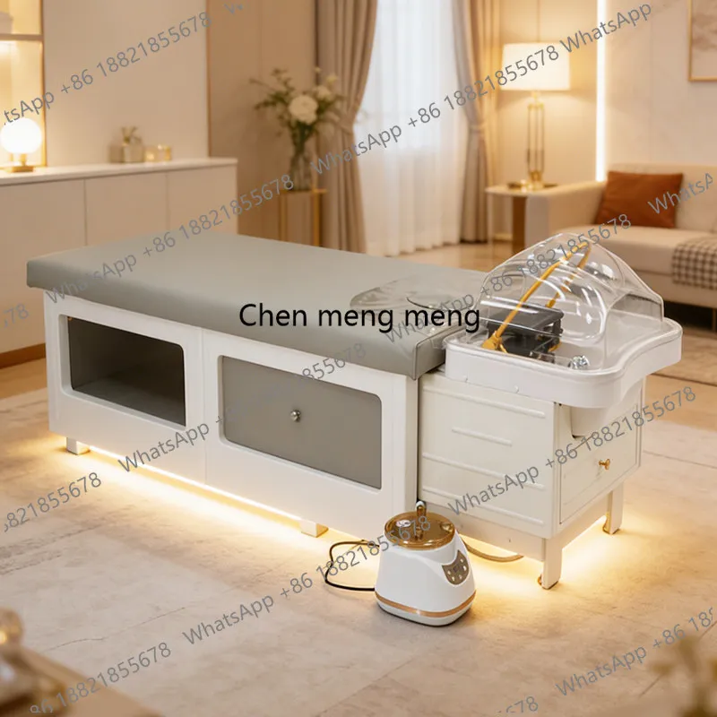 Automatic intelligent massage shampoo bed, special electric multi-functional head treatment bed for beauty salons
Automatic intelligent massage shampoo bed, special electric multi-functional head treatment bed for beauty salons
