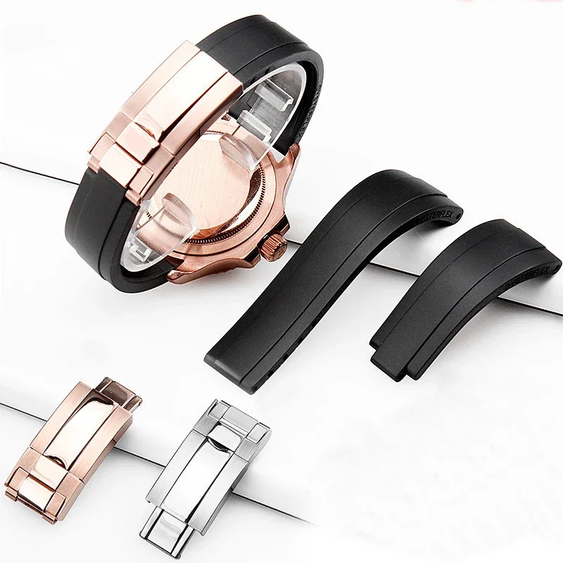 Silicone Watch Band Silicone Rubber Strap for Rolex Oyster Type Constant Motion/ Cosmometer Ditonna Series 20mm Silicone Blet
Silicone Watch Band Silicone Rubber Strap for Rolex Oyster Type Constant Motion/ Cosmometer Ditonna Series 20mm Silicone Blet