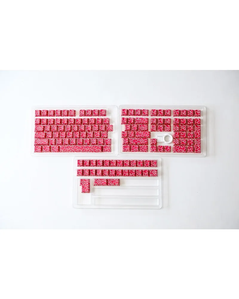 Red Side Engraved Transparent Keycap PBT Original Height, Sublimation, Mechanical Keyboard Cap
Red Side Engraved Transparent Keycap PBT Original Height, Sublimation, Mechanical Keyboard Cap