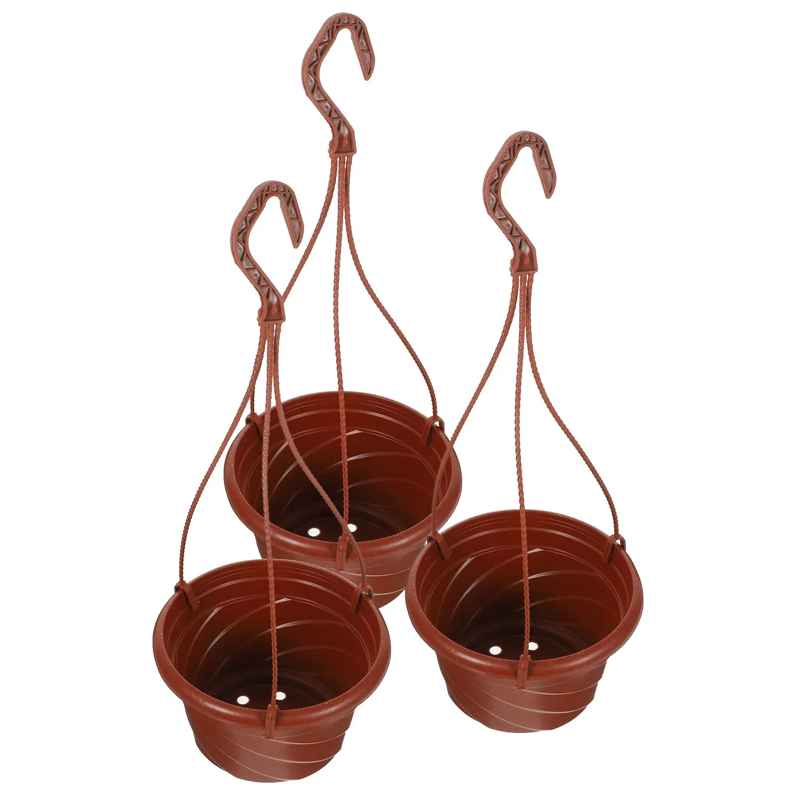 3 Pcs Hanging Flower Pot for Chlorophytum Lightweight Small Nursery Planter Indoors Outdoor Garden Decor Plant Vase
3 Pcs Hanging Flower Pot for Chlorophytum Lightweight Small Nursery Planter Indoors Outdoor Garden Decor Plant Vase