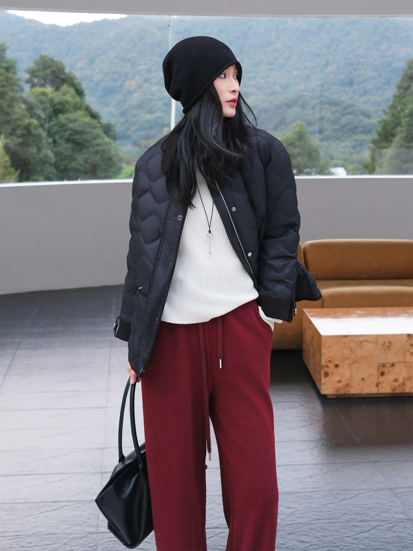 Jieji Zhang Women's ort Lightweight Goose down Jaet Quilted Casual Loose Fit Long Sve Warm Zipper Closure Autumn Winte...
Jieji Zhang Women's ort Lightweight Goose down Jaet Quilted Casual Loose Fit Long Sve Warm Zipper Closure Autumn Winte...