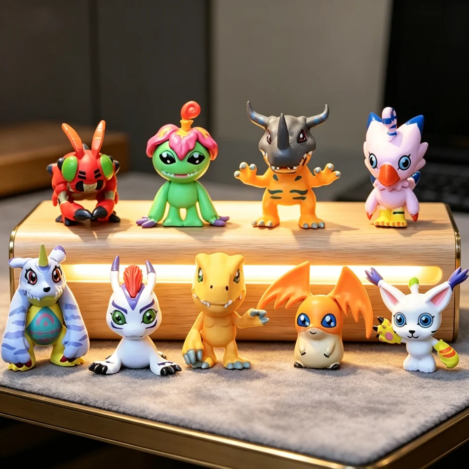 In Stock 9Pcs/Set Digimon Adventure Anime Figure PVC Model Collection Statue Dolls Toys Birthday Christmas Gifts For Kids Fans
In Stock 9Pcs/Set Digimon Adventure Anime Figure PVC Model Collection Statue Dolls Toys Birthday Christmas Gifts For Kids Fans