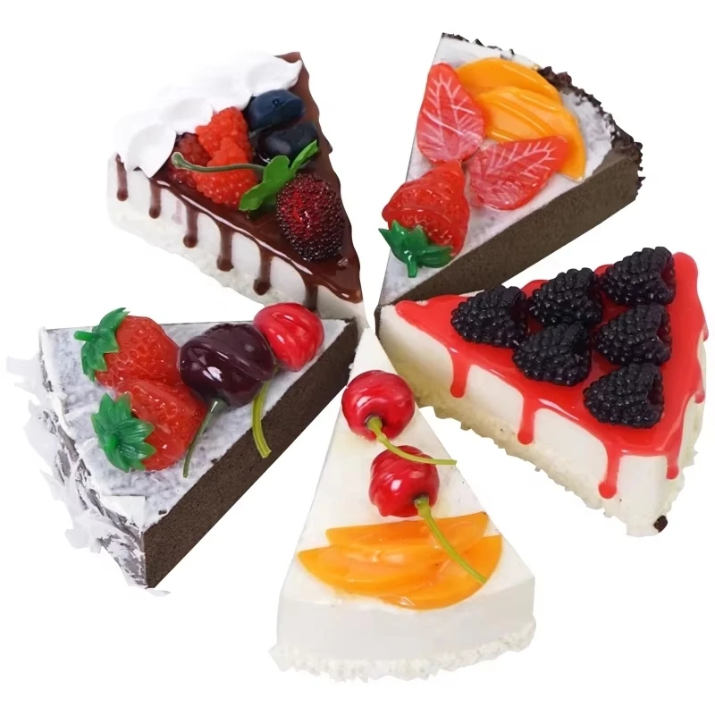 Artificial Fruit Cakes Dessert Fake Food Bread Simulation Cake Model Decoration Photography Props Display 6pc/lot
Artificial Fruit Cakes Dessert Fake Food Bread Simulation Cake Model Decoration Photography Props Display 6pc/lot