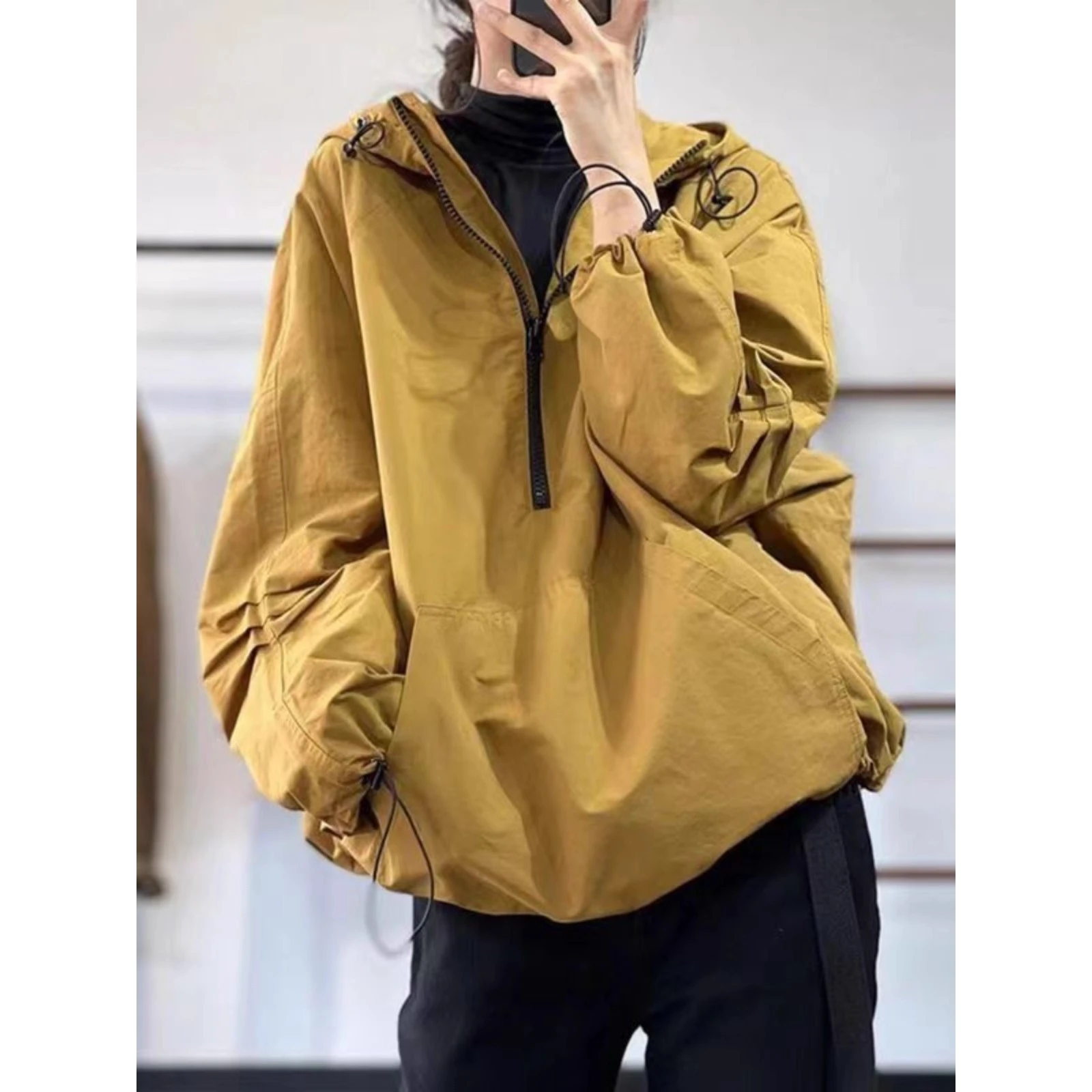 Loose Fit Men's Hoodie Jaet Autumn Winter plus Size 300 Pou Trendy Casual Workwear f Zip Design Polyester Fabric
Loose Fit Men's Hoodie Jaet Autumn Winter plus Size 300 Pou Trendy Casual Workwear f Zip Design Polyester Fabric