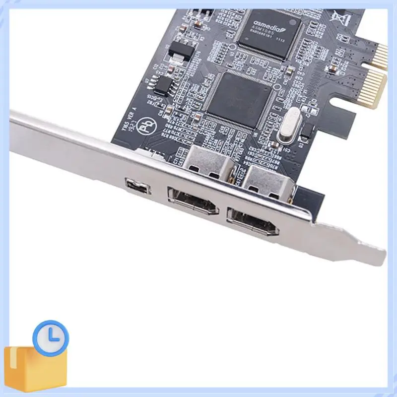 Popular PCI-E 1X IEEE 1394A 4 Port(3+1) Firewire Card Adapter 1394 A Pcie Black PC+Metal +6 Pin To 4 Pin IEEE 1394 Cable
Popular PCI-E 1X IEEE 1394A 4 Port(3+1) Firewire Card Adapter 1394 A Pcie Black PC+Metal +6 Pin To 4 Pin IEEE 1394 Cable