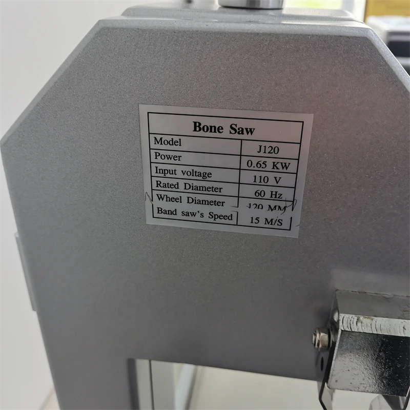 High Quality Frozen Bone Saw Electric Meat and Bone Saw Meat Fish Cutting Machine Automatic Bone Cutting Machine
High Quality Frozen Bone Saw Electric Meat and Bone Saw Meat Fish Cutting Machine Automatic Bone Cutting Machine