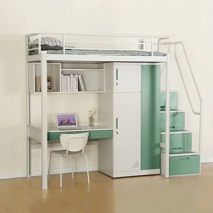 2025 Modern Design University School Furniture Factory Direct Sales Metal Wood Loft Bed Set Dormitory Apartment Bedroom
2025 Modern Design University School Furniture Factory Direct Sales Metal Wood Loft Bed Set Dormitory Apartment Bedroom
