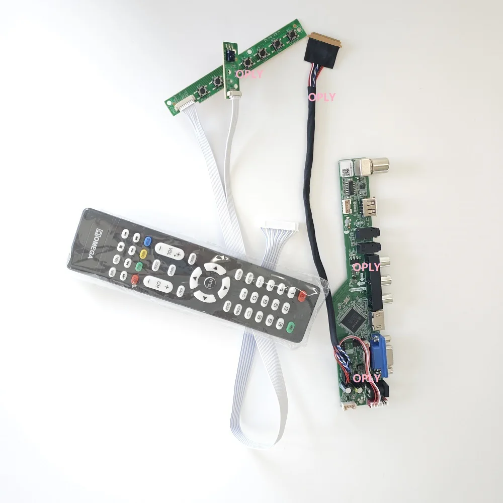 Для BOE HT140WXB HT140WXB-501 1366X768 14 "HDMI-совместимый комплект платы контроллера телевизора RF USB AV VGA аудио экран монитора
Для BOE HT140WXB HT140WXB-501 1366X768 14 "HDMI-совместимый комплект платы контроллера телевизора RF USB AV VGA аудио экран монитора