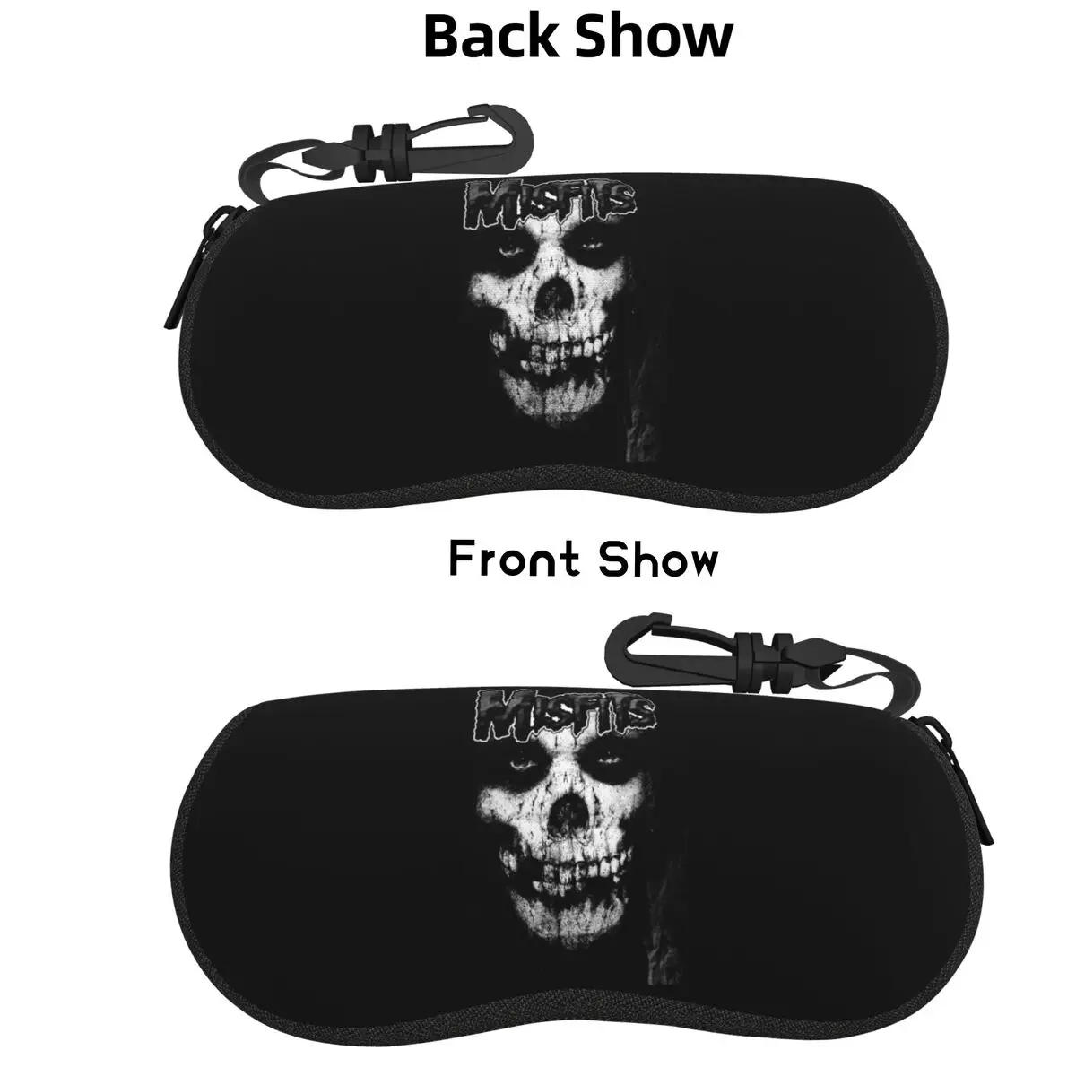 Misfits чехол для очков в виде ракушки черепа портативная коробка для солнцезащитных очков для женщин и мужчин мягкая сумка для очков 
Misfits чехол для очков в виде ракушки черепа портативная коробка для солнцезащитных очков для женщин и мужчин мягкая сумка для очков