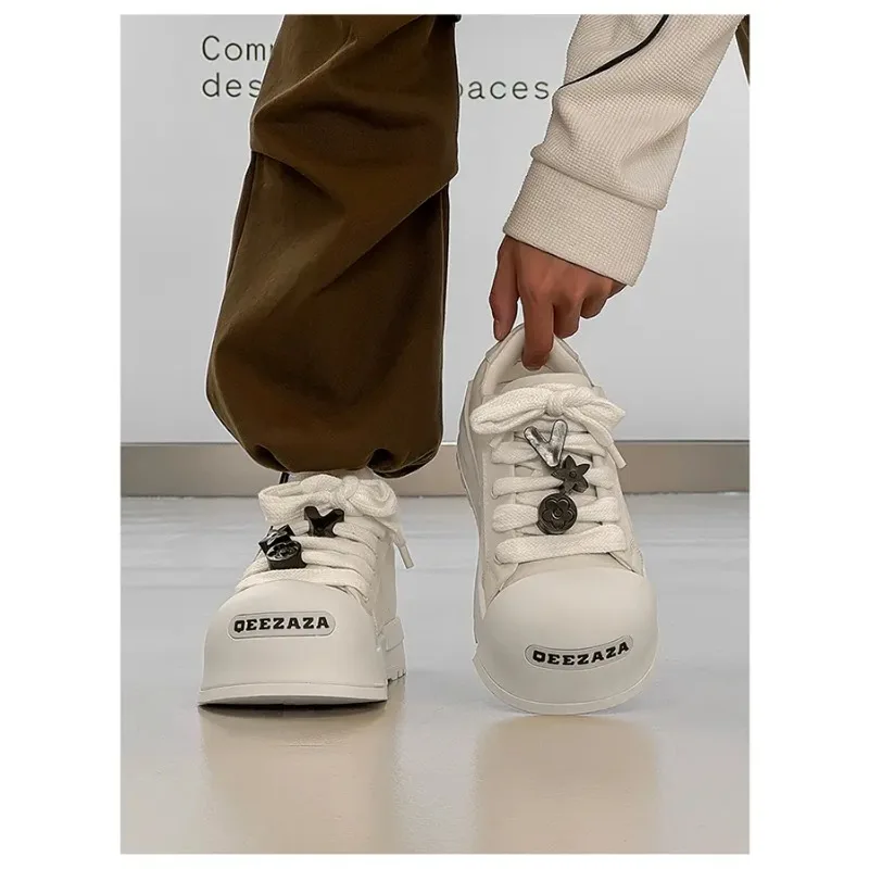 Fashion Chunky Heel Platform Unisex Shoes All Match Designer Luxury Casual Trainers Increasing Large Size Men Sneakers Sport Ins
Fashion Chunky Heel Platform Unisex Shoes All Match Designer Luxury Casual Trainers Increasing Large Size Men Sneakers Sport Ins