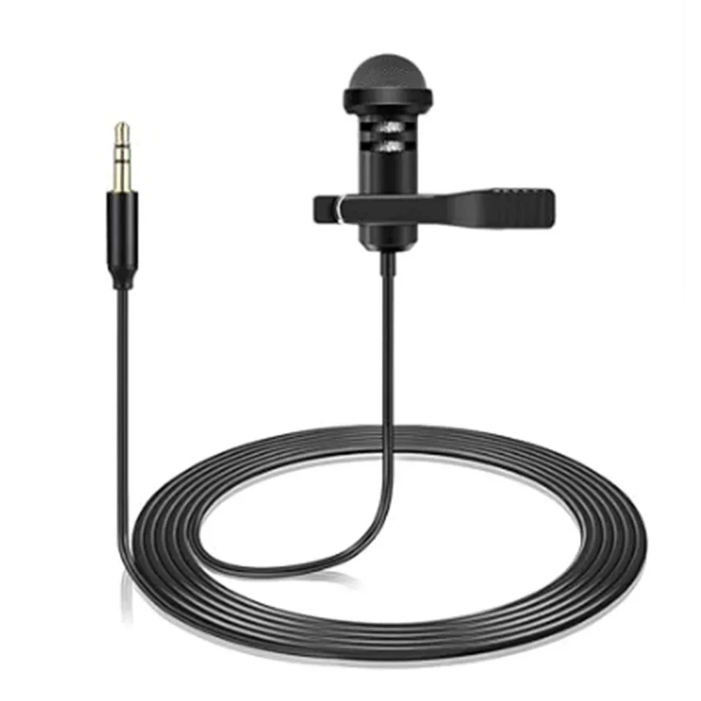 Professional Audio Mic Lavalier Lapel Microphone 3.5mm Male Plug Compact And Portable High Sensitivity Maximum Comfortability
Professional Audio Mic Lavalier Lapel Microphone 3.5mm Male Plug Compact And Portable High Sensitivity Maximum Comfortability