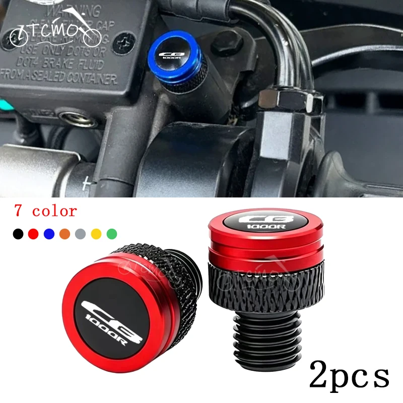 M10*1.25 Motorcycle CNC Aluminum Mirror Hole Plugs Screws Bolts Cover Caps For HONDA CB1000R CB 1000R 2008-2026 Accessories
M10*1.25 Motorcycle CNC Aluminum Mirror Hole Plugs Screws Bolts Cover Caps For HONDA CB1000R CB 1000R 2008-2026 Accessories
