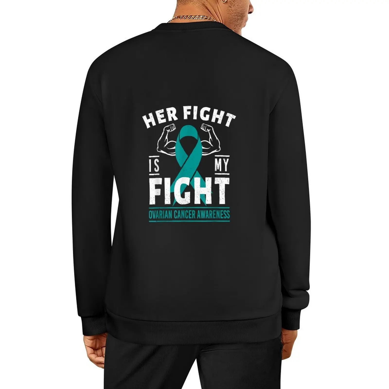 Her Fight is My Fight Ovarian Cancer Awareness Month Pullover men's clothing tracksuit men blouse men clothing pullover
Her Fight is My Fight Ovarian Cancer Awareness Month Pullover men's clothing tracksuit men blouse men clothing pullover