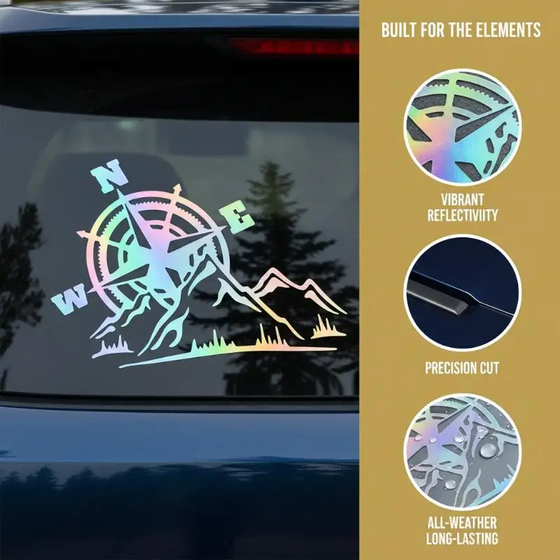 Suitable For Cars, Trucks, Motorcycles, Reflective Motorcycle Stickers, Jungle Exploration Compasses, Motorcycle Helmets, Sticke
Suitable For Cars, Trucks, Motorcycles, Reflective Motorcycle Stickers, Jungle Exploration Compasses, Motorcycle Helmets, Sticke