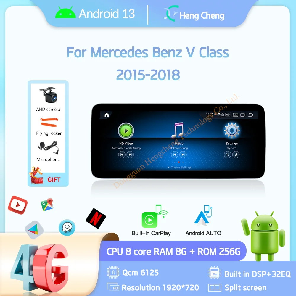 10,25/12,3 "Android13 для Mercedes Benz V Class 2015-2018 GPS-навигация Радио CarPlay 4G 360Камера Автомобильный мультимедийный видеоплеер
10,25/12,3 "Android13 для Mercedes Benz V Class 2015-2018 GPS-навигация Радио CarPlay 4G 360Камера Автомобильный мультимедийный видеоплеер