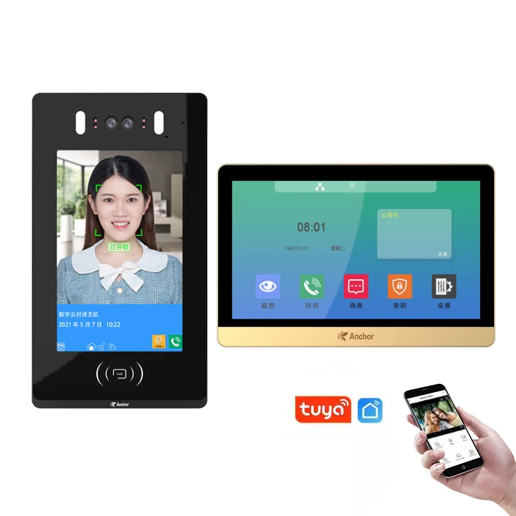 Factory Supply Video Intercom Door Bell 1080P Camera Video Doorbell Door Phone Wired Video Intercom IP System Face Recognition
Factory Supply Video Intercom Door Bell 1080P Camera Video Doorbell Door Phone Wired Video Intercom IP System Face Recognition