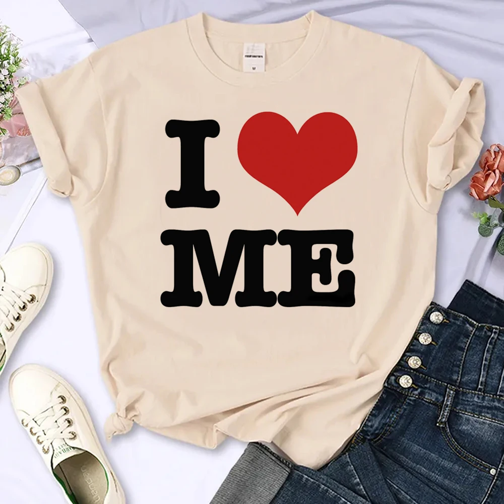 I Love ME Letter Print T Shirt Women Funny T-shirt 2000s Y2k Aesthetic Clothes Harajuku Punk Cartoon Tshirt Vintage Tees Female
I Love ME Letter Print T Shirt Women Funny T-shirt 2000s Y2k Aesthetic Clothes Harajuku Punk Cartoon Tshirt Vintage Tees Female