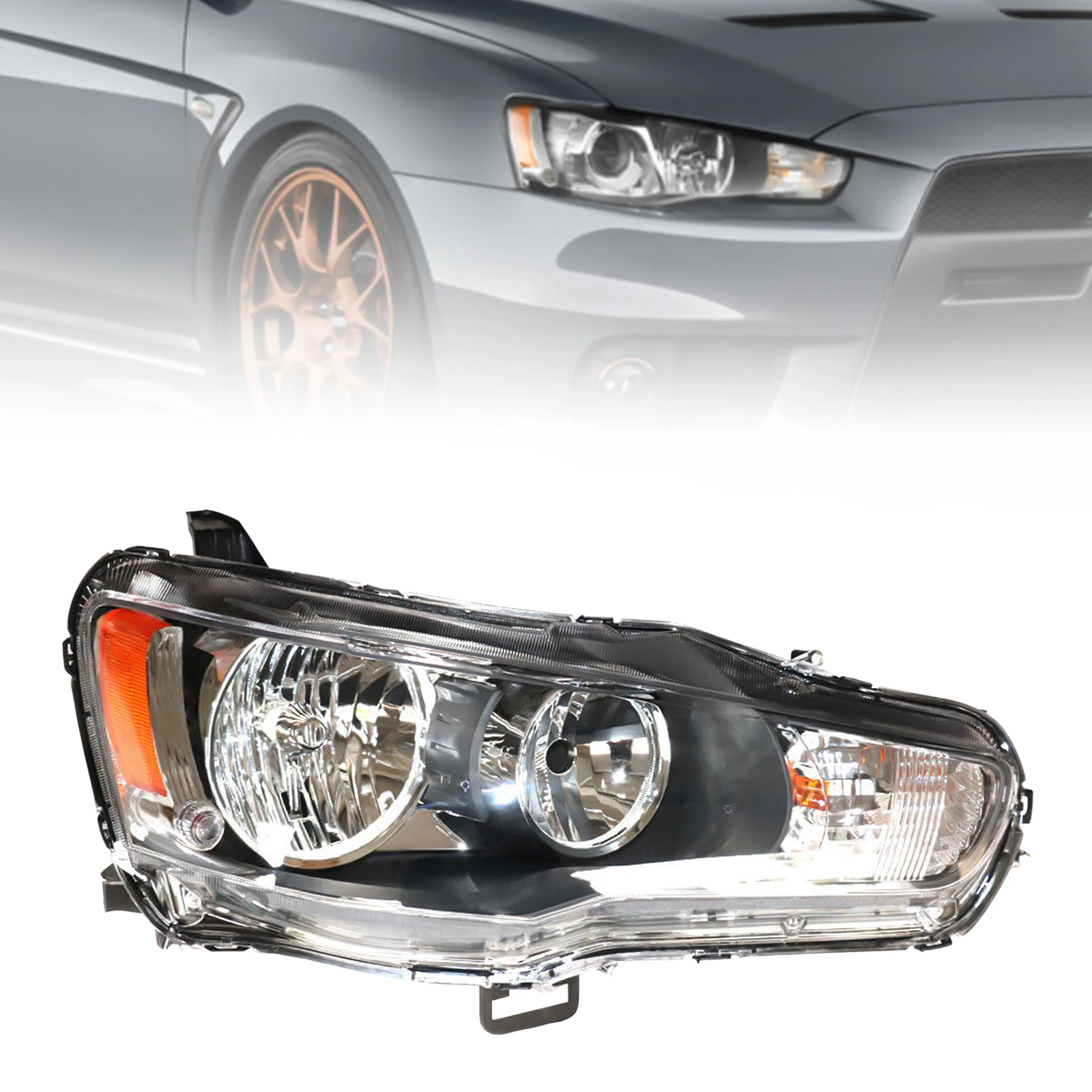 Passenger Side Headlight Durable Right Side Halogen Headlamp Fits For Mitsubishi Lancer 2008-2017 RH Headlight NEW
Passenger Side Headlight Durable Right Side Halogen Headlamp Fits For Mitsubishi Lancer 2008-2017 RH Headlight NEW