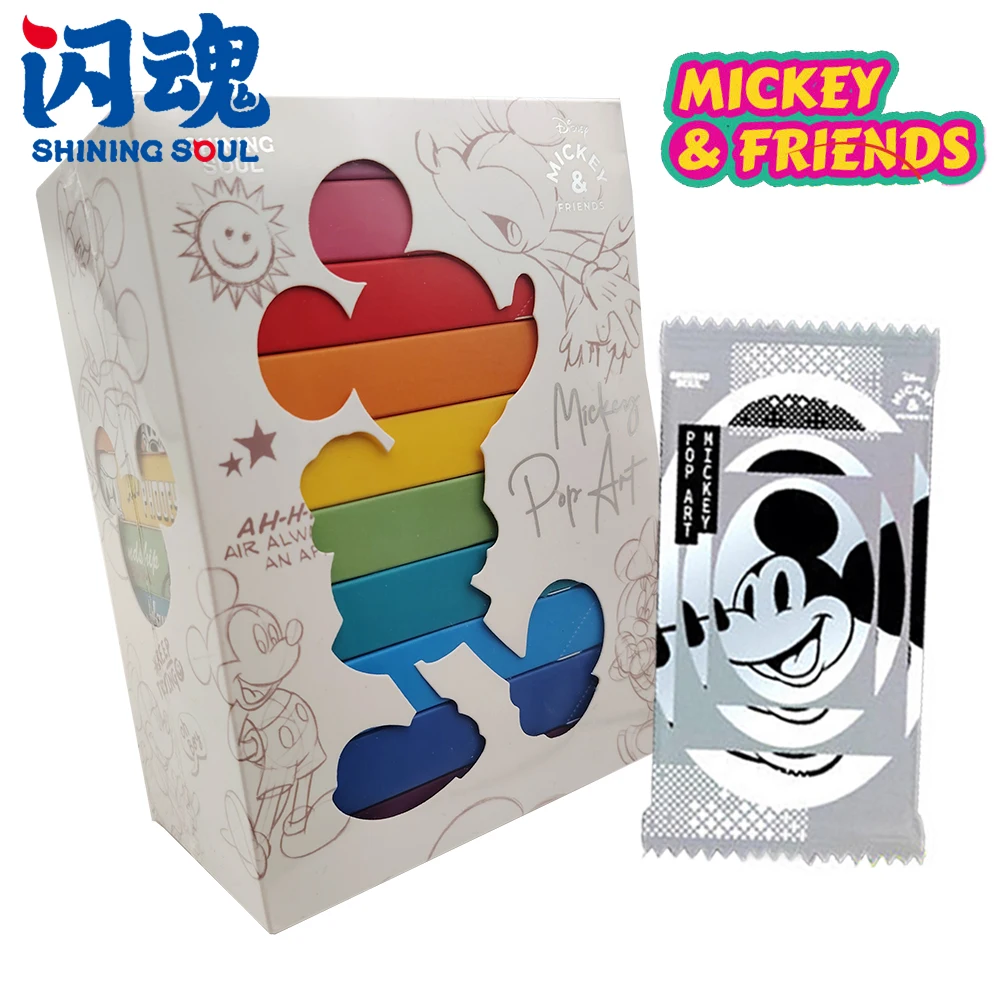 New SHINING SOUL Genuine Mickey and Friends Collection Card Shines Cute Cartoon IP Peripheral Beautiful Pattern Character Card
New SHINING SOUL Genuine Mickey and Friends Collection Card Shines Cute Cartoon IP Peripheral Beautiful Pattern Character Card