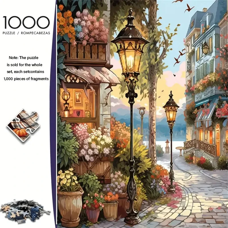 1000 pcs Puzzle for Adult Tree Landscape Street Games Educational Toys Christmas Gift Decorative Painting
1000 pcs Puzzle for Adult Tree Landscape Street Games Educational Toys Christmas Gift Decorative Painting