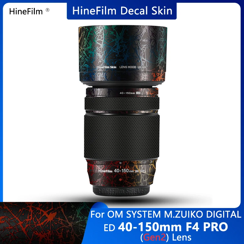 HineFilm Skin for Olympus 40-150F4 PRO Gen2 Lens Decal Skin for OM System 40-150 f4 pro Lens Wrap Cover 40150Pro Lens Sticker
HineFilm Skin for Olympus 40-150F4 PRO Gen2 Lens Decal Skin for OM System 40-150 f4 pro Lens Wrap Cover 40150Pro Lens Sticker