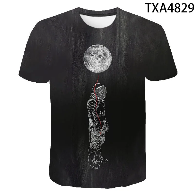 Space Moon 3d Custom Printed T-shirt Casual Men's And Women's Short Sleeve Outdoor Wear Cool And Breathable Lightweight Top
Space Moon 3d Custom Printed T-shirt Casual Men's And Women's Short Sleeve Outdoor Wear Cool And Breathable Lightweight Top