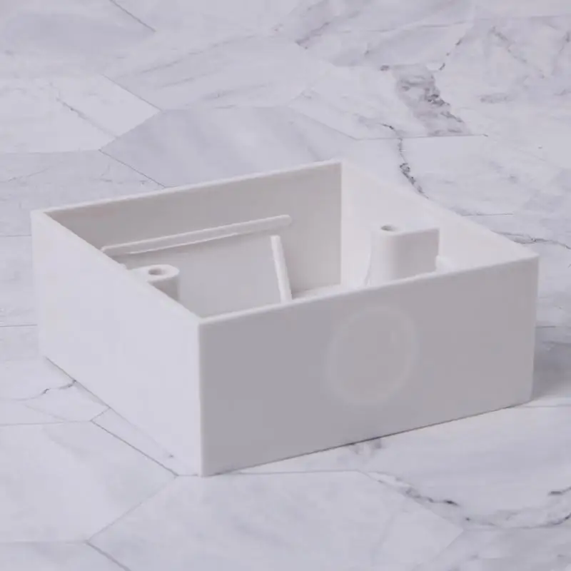R9UF Surface Mount Back Box Heavy Duty Electric Products Device for Shell Plastic Junction Box Single Gang Power Enclosure
R9UF Surface Mount Back Box Heavy Duty Electric Products Device for Shell Plastic Junction Box Single Gang Power Enclosure