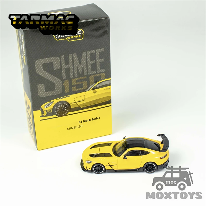 Литая под давлением модель автомобиля Tarmac Works 1:64 GT Black Series SHMEE150 желтого цвета
Литая под давлением модель автомобиля Tarmac Works 1:64 GT Black Series SHMEE150 желтого цвета