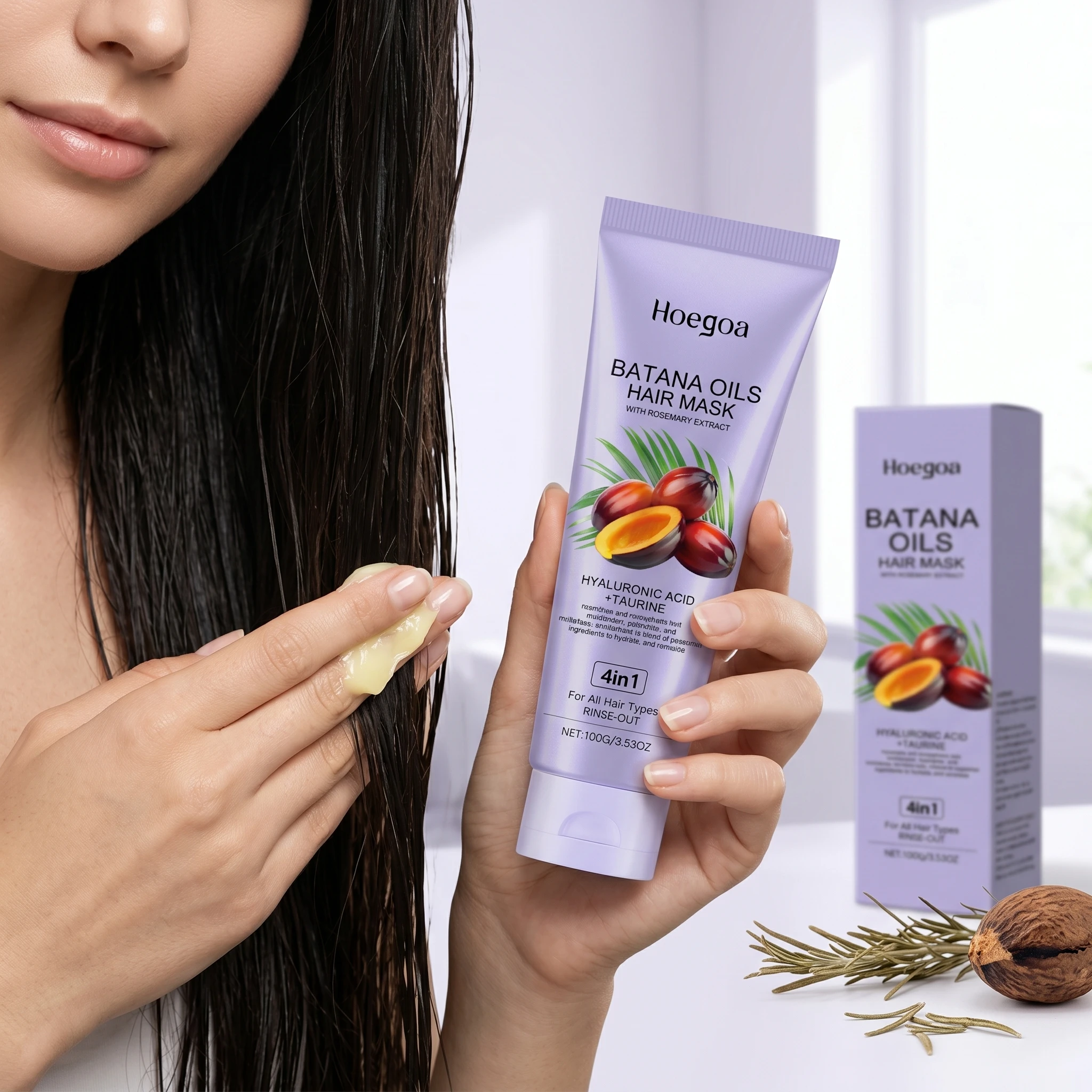 Batana Oil Hair Mask Deep Nourishing Moisturizing Scalp Damaged Dry Hairs End Repair Gloss Smooth Treatment Hair Conditioner
Batana Oil Hair Mask Deep Nourishing Moisturizing Scalp Damaged Dry Hairs End Repair Gloss Smooth Treatment Hair Conditioner