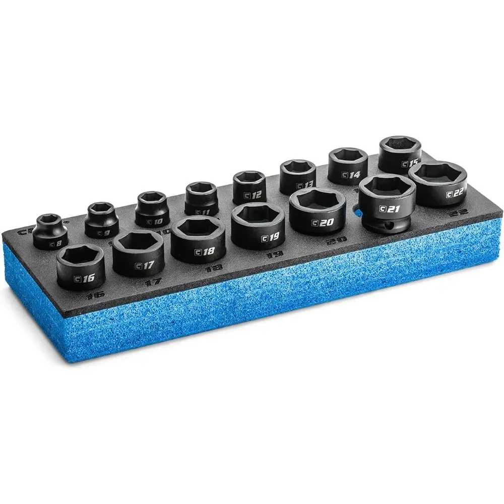 3/8" Drive Metric Stubby Impact Socket Set – Compact & Durable For Tight Spaces
3/8" Drive Metric Stubby Impact Socket Set – Compact & Durable For Tight Spaces