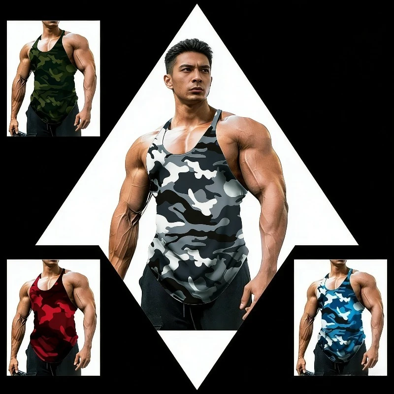 2026 Men's Thin Camouflage Sleeveless Vintage Sports Fitness Training Vest
2026 Men's Thin Camouflage Sleeveless Vintage Sports Fitness Training Vest