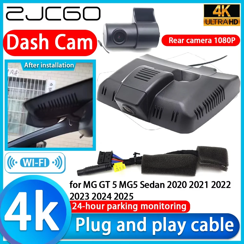 for MG GT 5 MG5 Sedan 2020 2021 2022 2023 2024 2025 Wifi 4K DVR Dash Cam Car Camera Sony Lens IMX335 Video Recorder Night Vision
for MG GT 5 MG5 Sedan 2020 2021 2022 2023 2024 2025 Wifi 4K DVR Dash Cam Car Camera Sony Lens IMX335 Video Recorder Night Vision