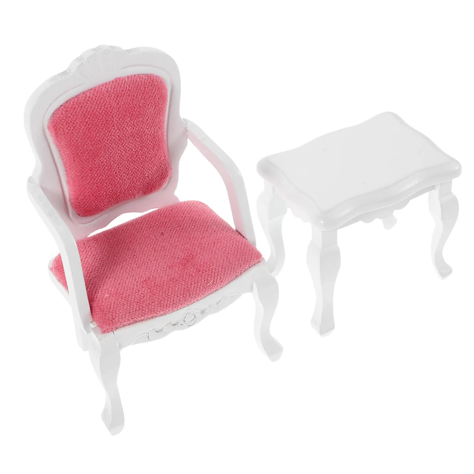 Набор из 2 миниатюрных аксессуаров для кукольного домика: реалистичные деревянные стол и стул для декора интерьера кукольного домика, маленькие
Набор из 2 миниатюрных аксессуаров для кукольного домика: реалистичные деревянные стол и стул для декора интерьера кукольного домика, маленькие