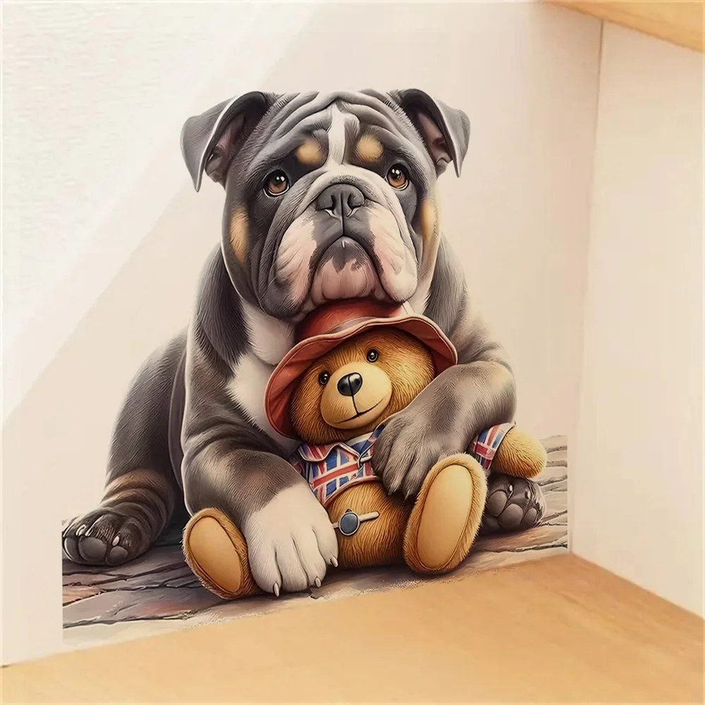 Dog and Bear Vinyl Sticker, Waterproof Vinyl Material, Ideal for Toilet, Home , Refrigerator, Car, Window, Wall Decor
Dog and Bear Vinyl Sticker, Waterproof Vinyl Material, Ideal for Toilet, Home , Refrigerator, Car, Window, Wall Decor