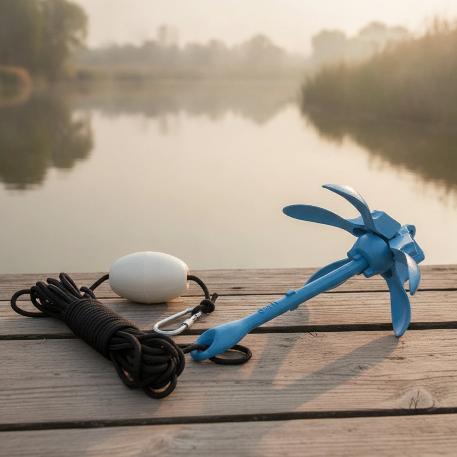 Folding Anchor Kit with Buoy and Rope Compact Portable Boat Anchor Kit with Storage Bag for Kayak Fishing
Folding Anchor Kit with Buoy and Rope Compact Portable Boat Anchor Kit with Storage Bag for Kayak Fishing