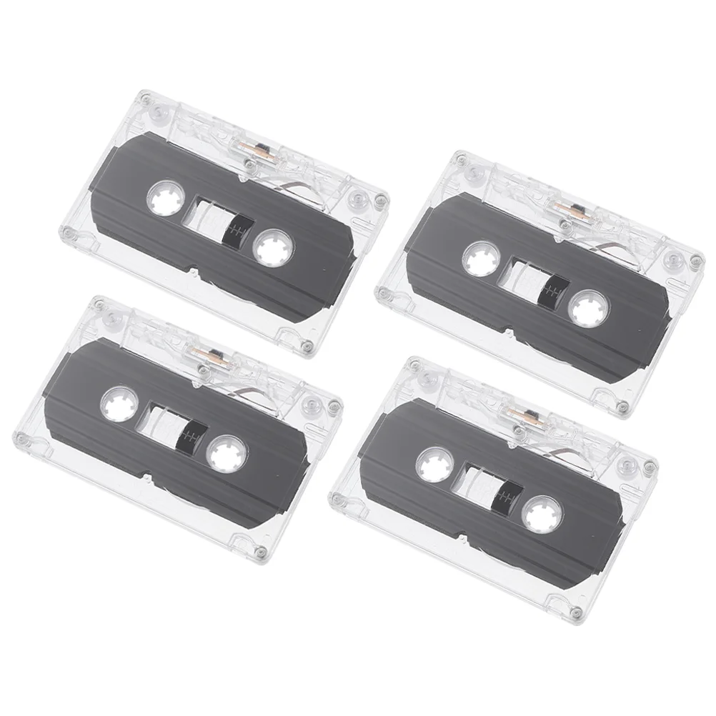 4 Pcs Blank Audio Tape Cassette 30-minute Recordable Empty Tapes Plastic for Recording
4 Pcs Blank Audio Tape Cassette 30-minute Recordable Empty Tapes Plastic for Recording