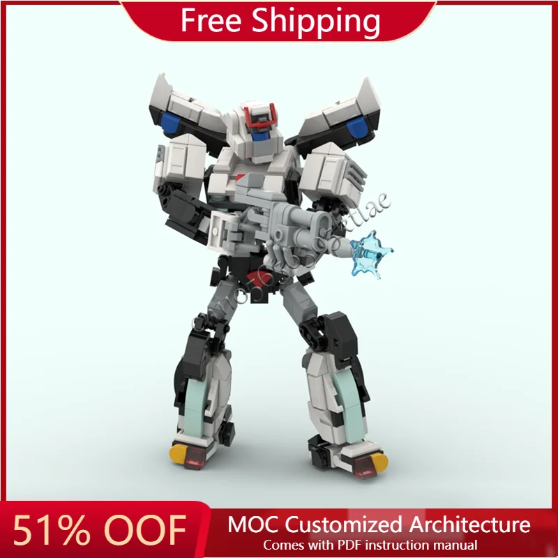346 Parts MOC Famous Movie Characters Strategy Robot Model Building Blocks Technique Creative Garage Bricks Children Toys Gifts
346 Parts MOC Famous Movie Characters Strategy Robot Model Building Blocks Technique Creative Garage Bricks Children Toys Gifts