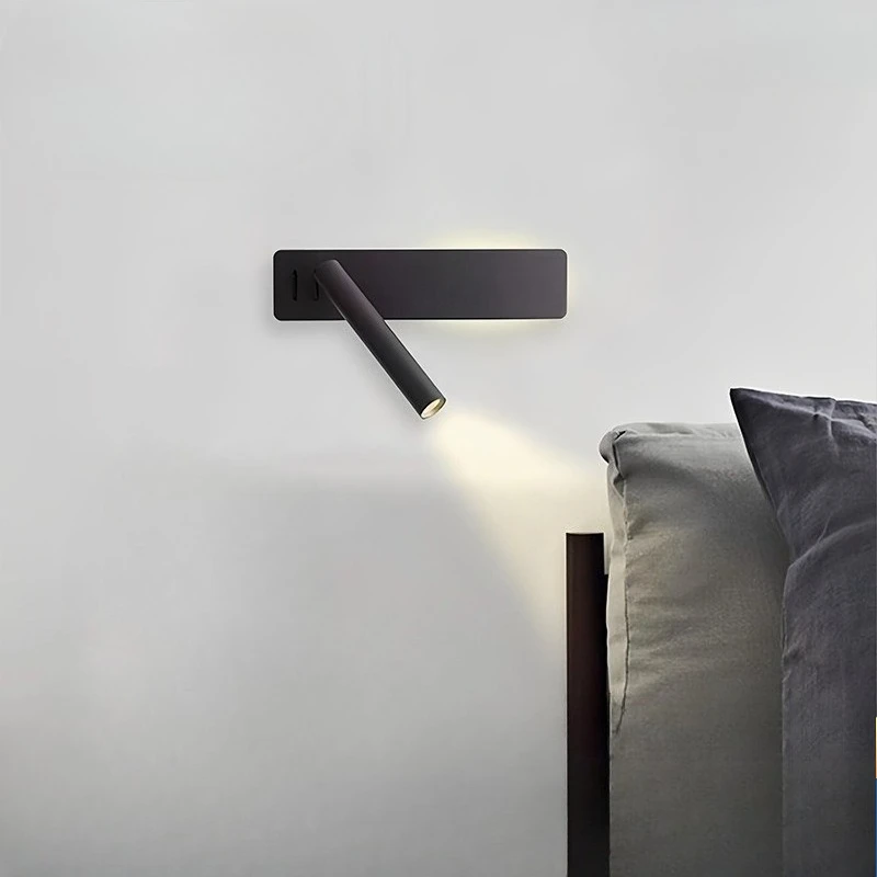 Creative New LED Rotatable Spotlight Wall Lamp with Switch Living Room Study Bedroom Bedside Reading Lighting
Creative New LED Rotatable Spotlight Wall Lamp with Switch Living Room Study Bedroom Bedside Reading Lighting