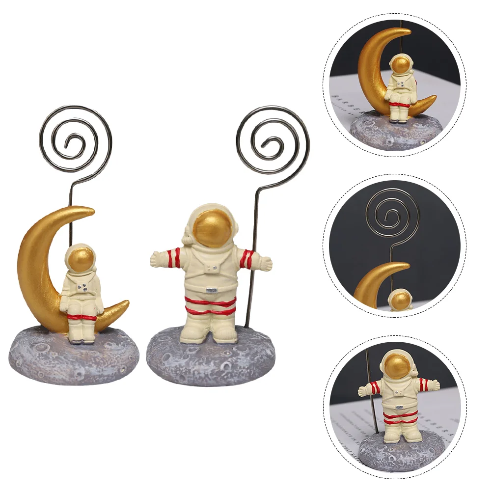 Astronaut Business Card Holder Banquet Decor Photo Clips for Home Table Number Holders Securing Party Resin Memo Desktop
Astronaut Business Card Holder Banquet Decor Photo Clips for Home Table Number Holders Securing Party Resin Memo Desktop