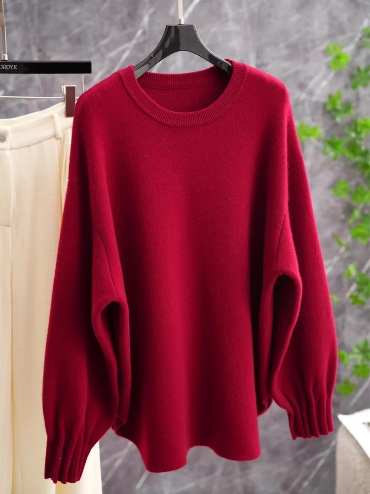 New Year Ceremony Red Woolen Knitted Sweater Lantern Sve Camere 00% Warm Comfortable Faionable Winter Top
New Year Ceremony Red Woolen Knitted Sweater Lantern Sve Camere 00% Warm Comfortable Faionable Winter Top