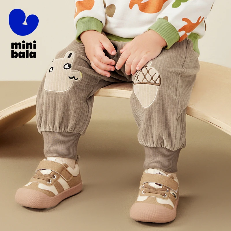 Детские бархатные брюки унисекс Mini Bala, новинка 2025, осенне-зимние милые длинные брюки, От 4 до 6 лет
Детские бархатные брюки унисекс Mini Bala, новинка 2025, осенне-зимние милые длинные брюки, От 4 до 6 лет