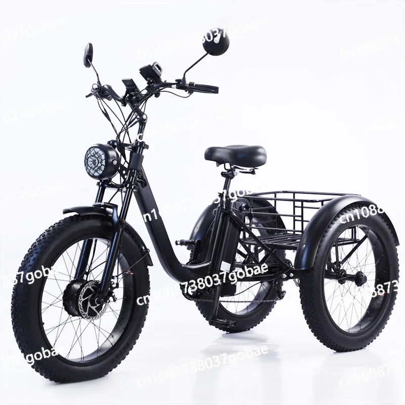 Fat Tire Pedal Power Electric Tricycle Snow Lithium Battery Tricycle
Fat Tire Pedal Power Electric Tricycle Snow Lithium Battery Tricycle